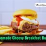 Homemade Cheesy Breakfast Burger