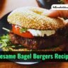 Sesame Bagel Burgers