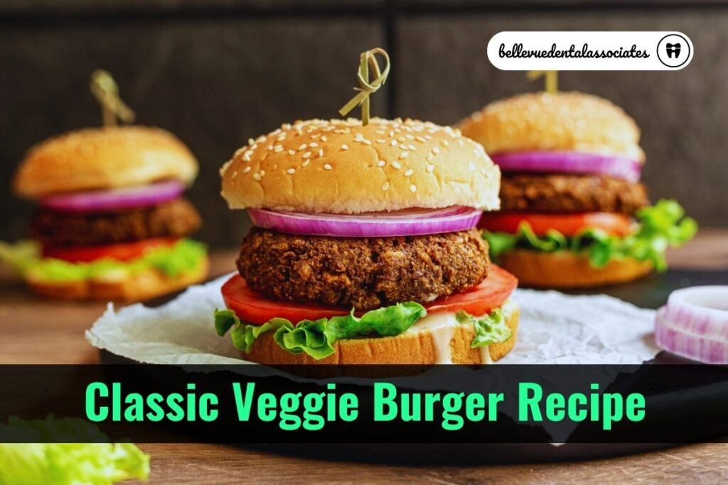 Ultimate Homemade Classic Veggie Burger Recipe